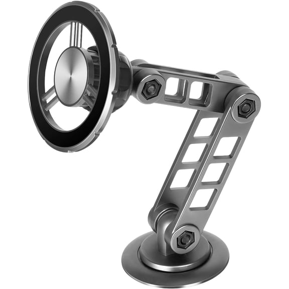 Magsafe Car Phone MountAll Metal car Phone HolderFolding Holder,Perfect for iPhone 12,13,14,15 pro max and Android with Magsafe Case