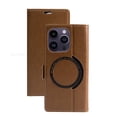 thumbnail image 1 of For Magsafe Case for OnePlus 12 10 Pro Magnetic Flip Leather Phone Case for OnePlus 9 10 Pro Wireless Charger Card Wallet Cover (Brown,For OnePlus 9 Pro), 1 of 7