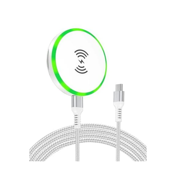 Magsafe Wireless Charger Samsung Fast Charging Pad for Android Samsung Galaxy S25Ultra/S25/S24 FE/S23/S22/S21/Z Flip 6/5, 15W Fast Magnetic Wireless Phone Charger Stand for Google Pixel 9 Pro 8 7a 6