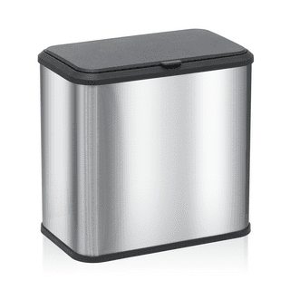 1.6 Gallon / 6.1 Liter Titanium Stainless Steel Compost Bin