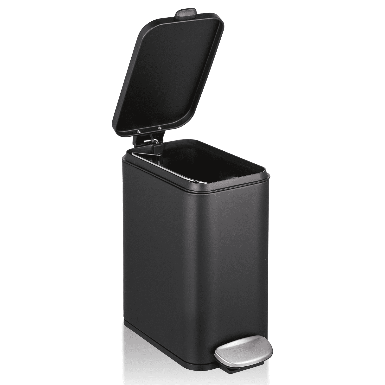 10L/15L Plastic Pressing Type Trash Can Bucket Square Waste Bins Foot Pedal  Home Kitchen Bathroom Trash Bin Garbage Bag Holder - Price history & Review, AliExpress Seller - Fully Warmer Store