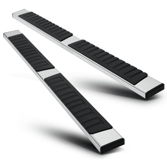 Magshion 1 Pair Chrome Side Step Running Board Nerf Bar for 2009-2018 RAM 1500, 2019-2022 RAM 1500 Classic, Quad Cab Models Only