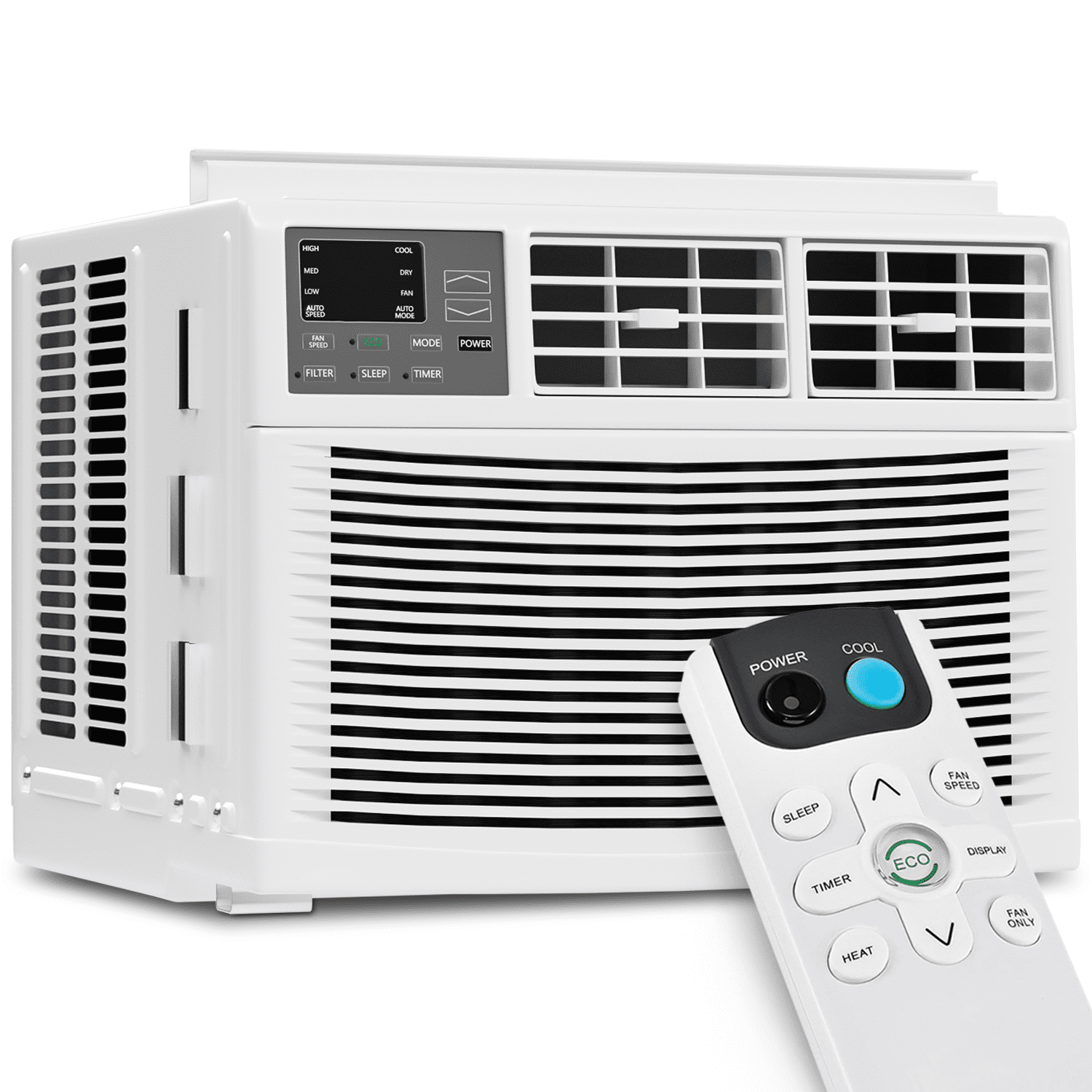 Black + Decker BLACK+DECKER 6000 BTU Window Air Conditioner Unit, AC Cools  Up to 250 Square Feet, White & Reviews