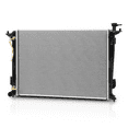 thumbnail image 1 of Magshion 13150 Aluminum Core Radiator fit for 2010 2011 2012 2013 2014 2015 Hyundai Tucson, 2011 2012 2013 2014 2015 2016 Kia Sportage, 1 of 10