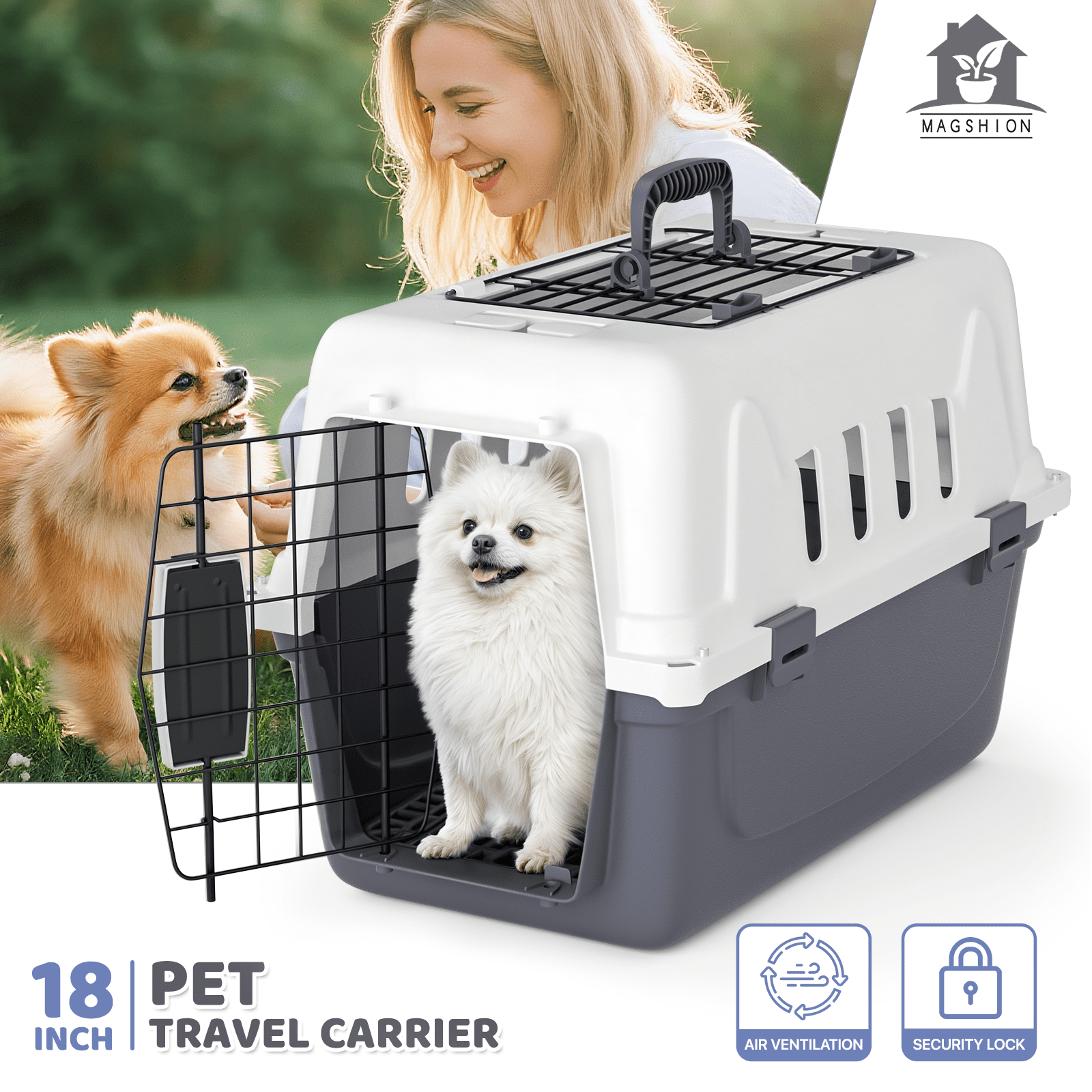 Magshion Portable Pet Carrier, 18