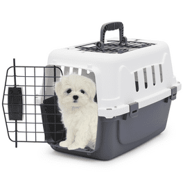 Collapsible Pet Carrier 27 with Wheels and Straps, Portable Kennel Travel  Cage Airline Approved, Dog Crate 360-Degree Ventilation for Small and