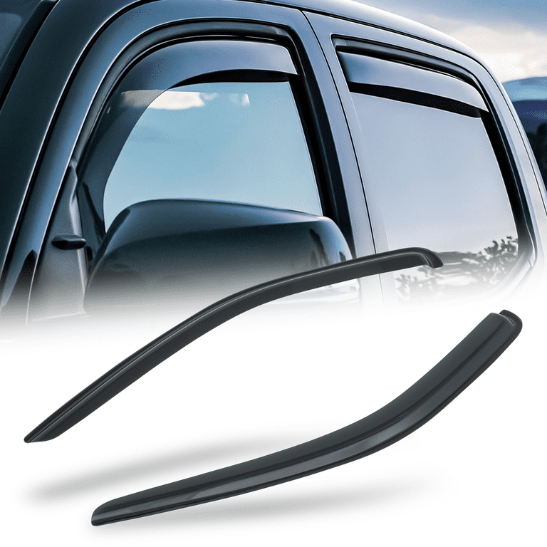 Sunwei Bug Deflectors with UV Protection fits Dodge Dakota 2000-2004 Sunwei Bug Deflectors with UV Protection fits Dodge Dakota 2000-2004
