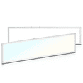 thumbnail image 1 of Magshion 2 Piece 1x4 LED Flat Panel Light, 3 Color Selectable - LED Panel Light Dimmable Drop Ceiling Troffer Fixture, 4000LM,110LM/W, 1 of 11