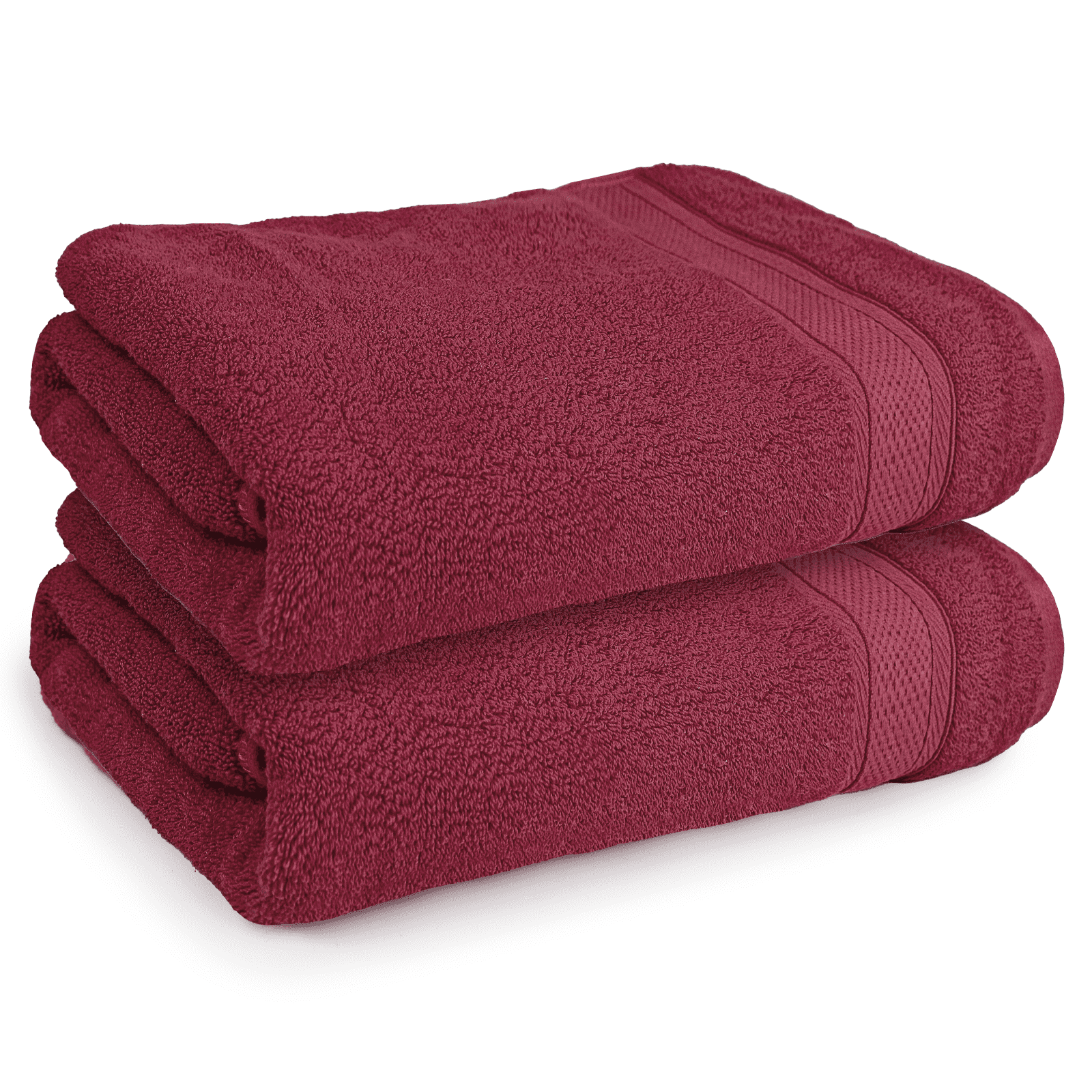 Trident Finesse Ultra Soft, Extra Large, 4 Piece Bath Towels, Super Soft,  Extra Absorbent, 625 GSM, White 