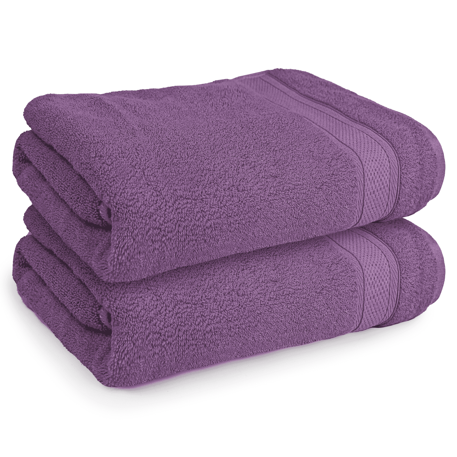 Magshion 2 Piece 35x70 inches Oversized Bath Sheet, 100% Cotton Extra Large Bath Towel Set for ...