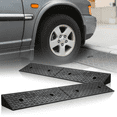 thumbnail image 1 of Magshion 2 Pieces Rubber Curb,3" Rise 39" Length Heavy Duty Loading Driveway Ramp for Cars, Wheelchair, 1 of 8