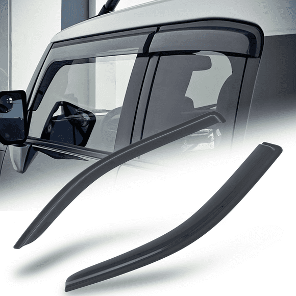 Magshion 2 Pieces Window Visor Shade Deflector Guard for 2004-2014 Ford F-150 Extended Cab 4-Door