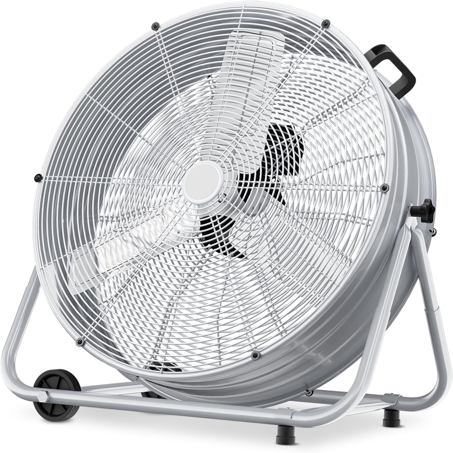 Magshion 22" High-Velocity Metal Floor Fan 3522 CFM 3-Speed Industrial Shop Fan for Garages ...