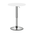 Magshion 23.6" Modern Round HeightAdjustable Bar Table, Bistro Pub