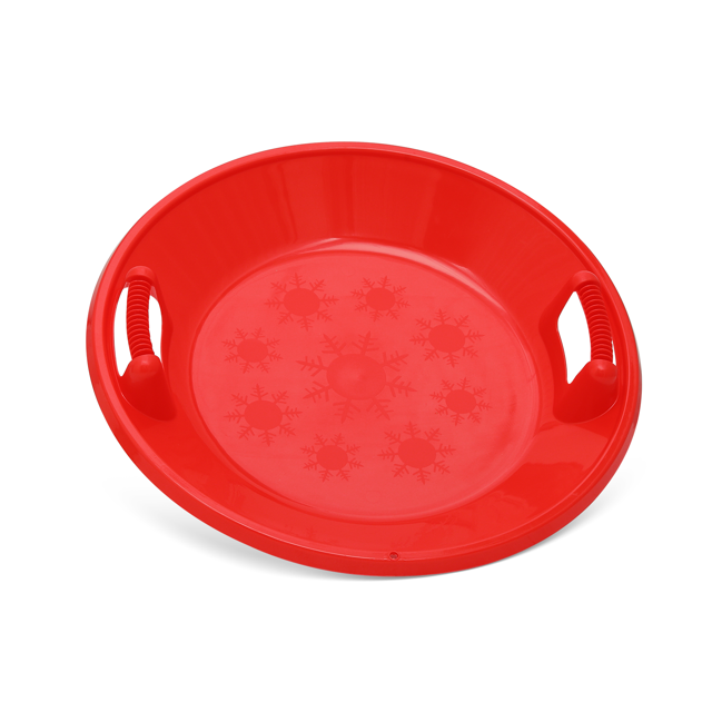 Magshion 25 inch Round Snow Saucer Sled, Plastic Circle Disc Sleds