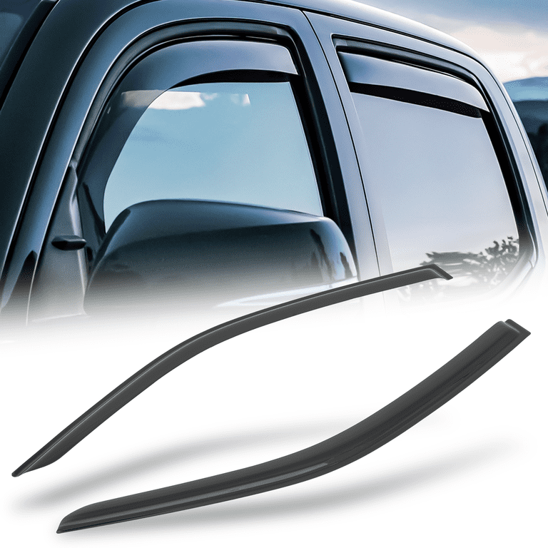 4pcs JDM Out-Channel Rain Guard Deflector For Lexus
