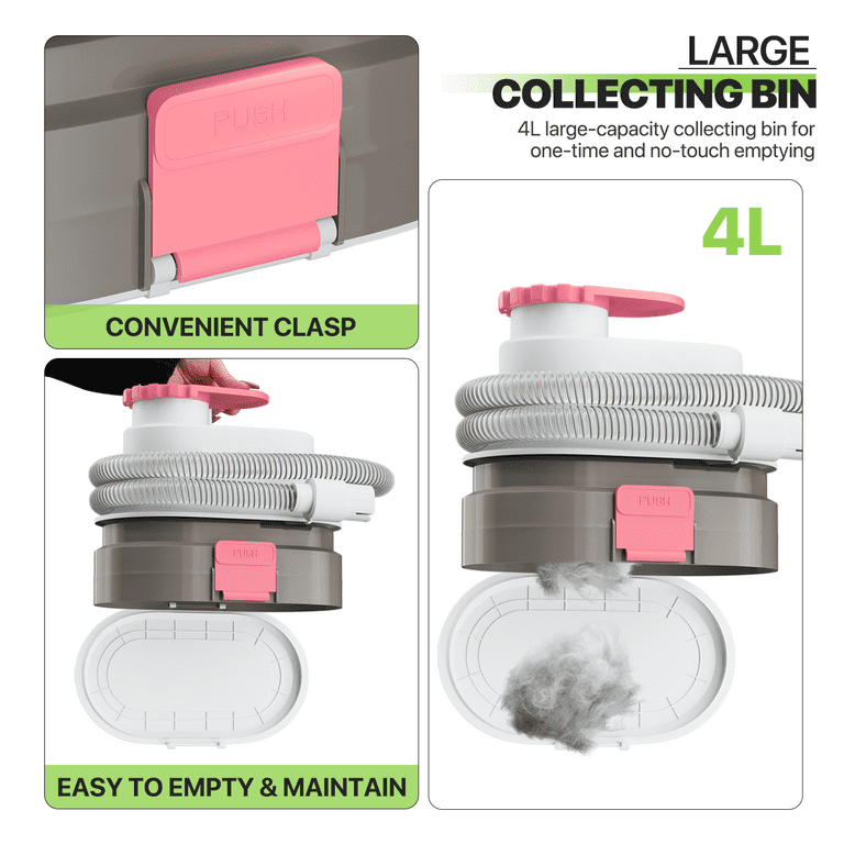 Vacuum deals deshedding tool