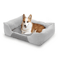 thumbnail image 1 of Magshion 32" Dog Bed for Medium Large Dogs, Washable Pet Sofa Bed Breathable Soft Couch, Light Gray, 1 of 11