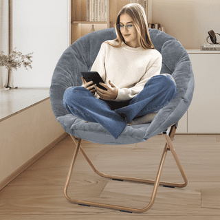 Fur Folding Chair