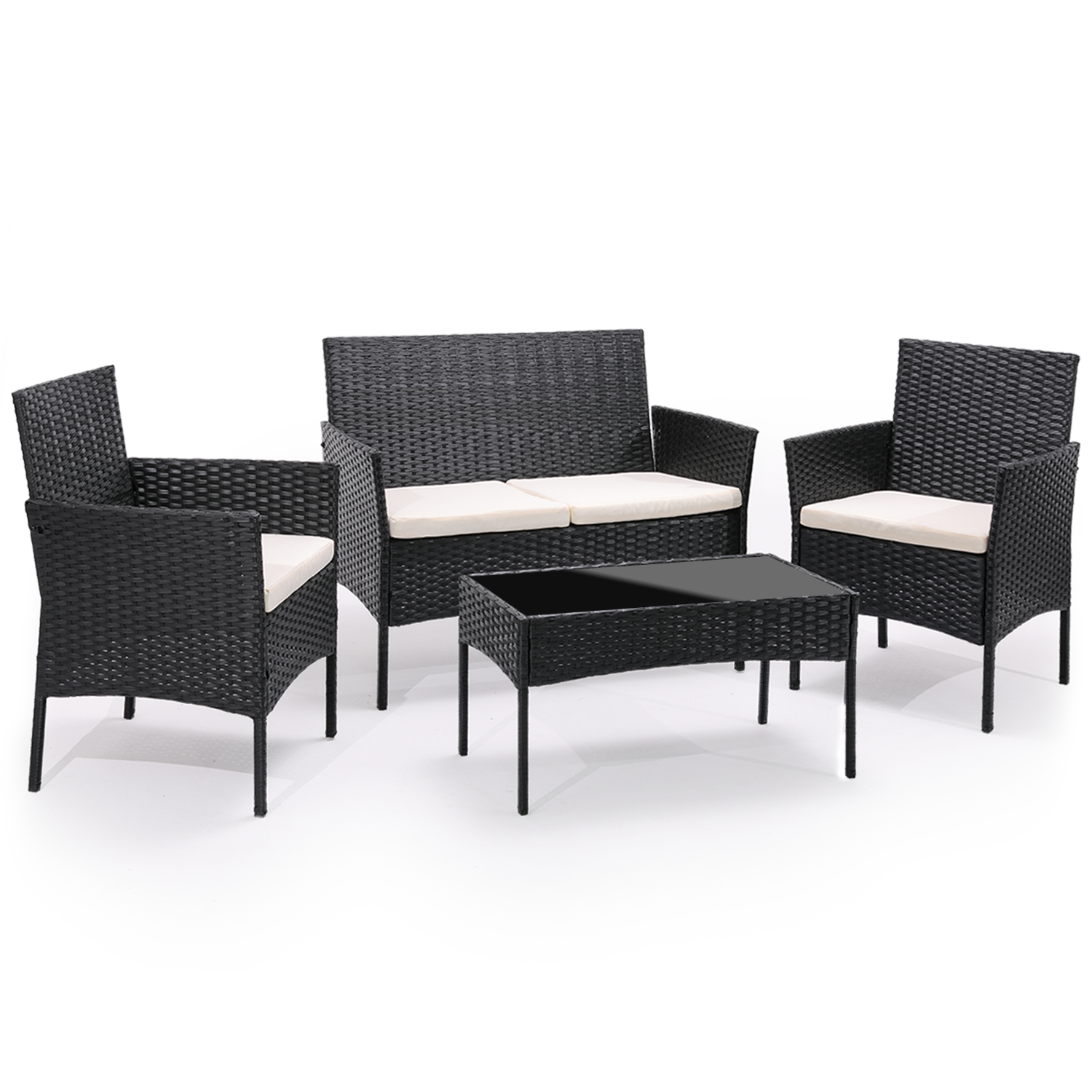 Better Homes and Gardens Hawthorne Park 4Piece Sofa Conversation Set