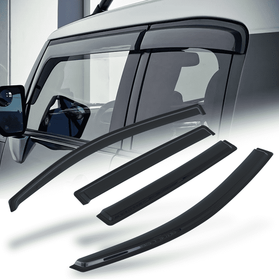 Magshion 4 Pieces Tape-On Window Visor Shade Wind Rain Deflector Guard for 2004-2010 Infiniti QX56; 2004 Nissan Pathfinder