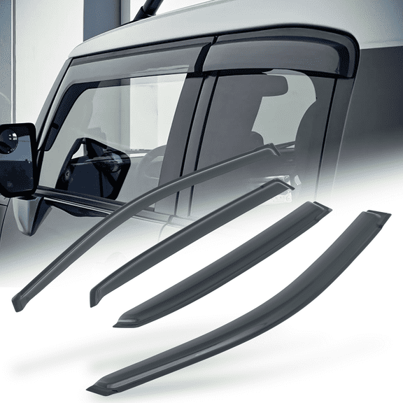 Magshion 4 Pieces Window Visor Shade Tape-On Deflector for 2004-2006 Lexus RX3000; 2007 Lexus RX3500