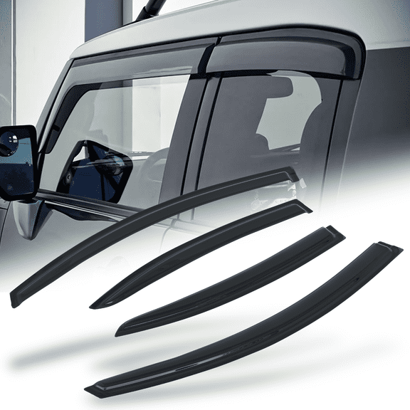 Magshion 4 Pieces Window Visor Shade Tape-On Wind Rain Deflector Guard for 2010-2013 Mazda 6 I/S; 2005-2010 Mazda 5