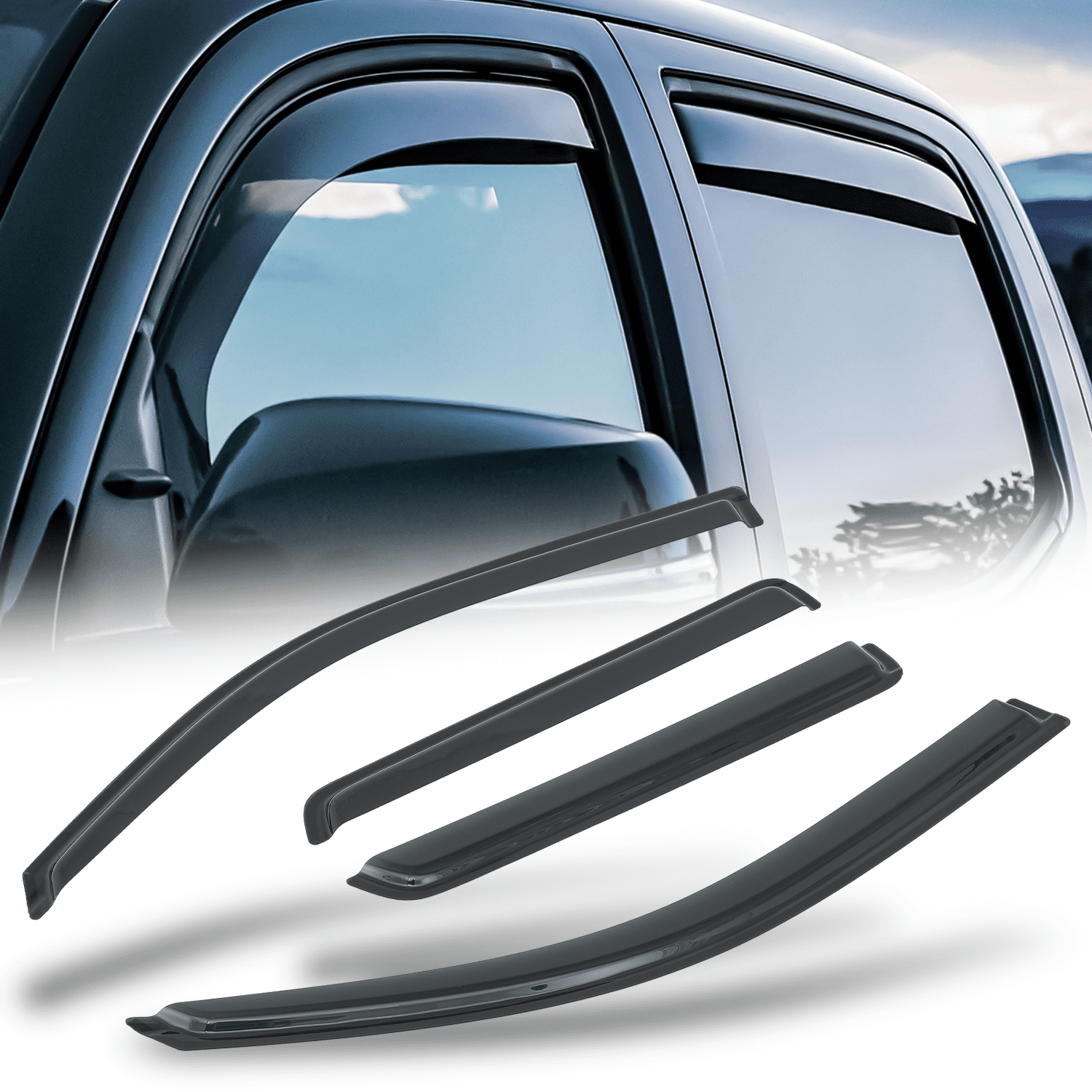Windshield Window Visor Sun Shade Cover for Pontiac Torrent 2006, 2007, 2008, 2009 main image 1