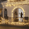 thumbnail image 1 of Magshion 43Ft Christmas Tree Lights, Reusable 8 Modes LED Christmas Lights Indoor Outdoor Waterproof with Charge Power, Time Setting Function and 100 Bulbs, Warm Color, 1 of 10