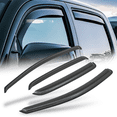 thumbnail image 2 of Smoke Tint Window Visors For 2013-2017 Honda Accord Sedan – Rain Deflectors, 4pc Tape-On, DNA MOTORING 2 of 6