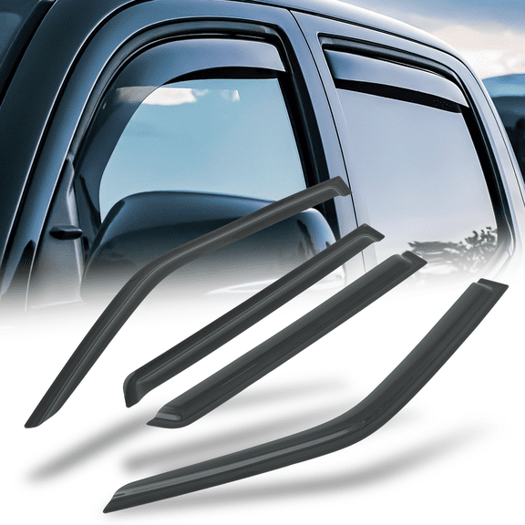 Magshion 4Pcs Tape-On Window Visor Shade Vent Rain Deflector Guard for 96-04 Nissan Pathfinder