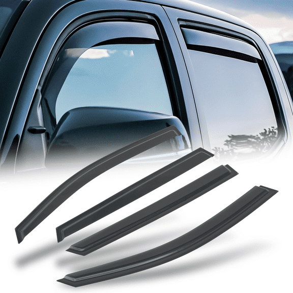 Magshion 4Pcs Tape-On Window Visor Shade Vent Sun Wind Rain Deflector for 20-23 Subaru Outback