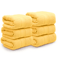 thumbnail image 1 of Magshion 6 Pack Hand Towel Set, 100% Cotton Extra Soft Hand Towels, Highly Absorbent, Hotel & Spa Quality Bathroom Hand Towel, 16x28, Lemon Yellow, 1 of 12