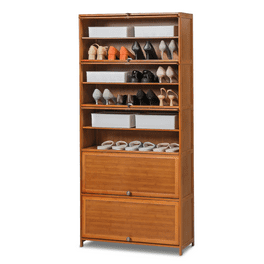 Simple Shoe Rack at The Door, Multi-Layer Storage Shelf, Home Interior,  Good-Looking Solid Wood Color Doorless Simple Shoe Cabinet - China Shoe  Cabinet, Shoe Rack