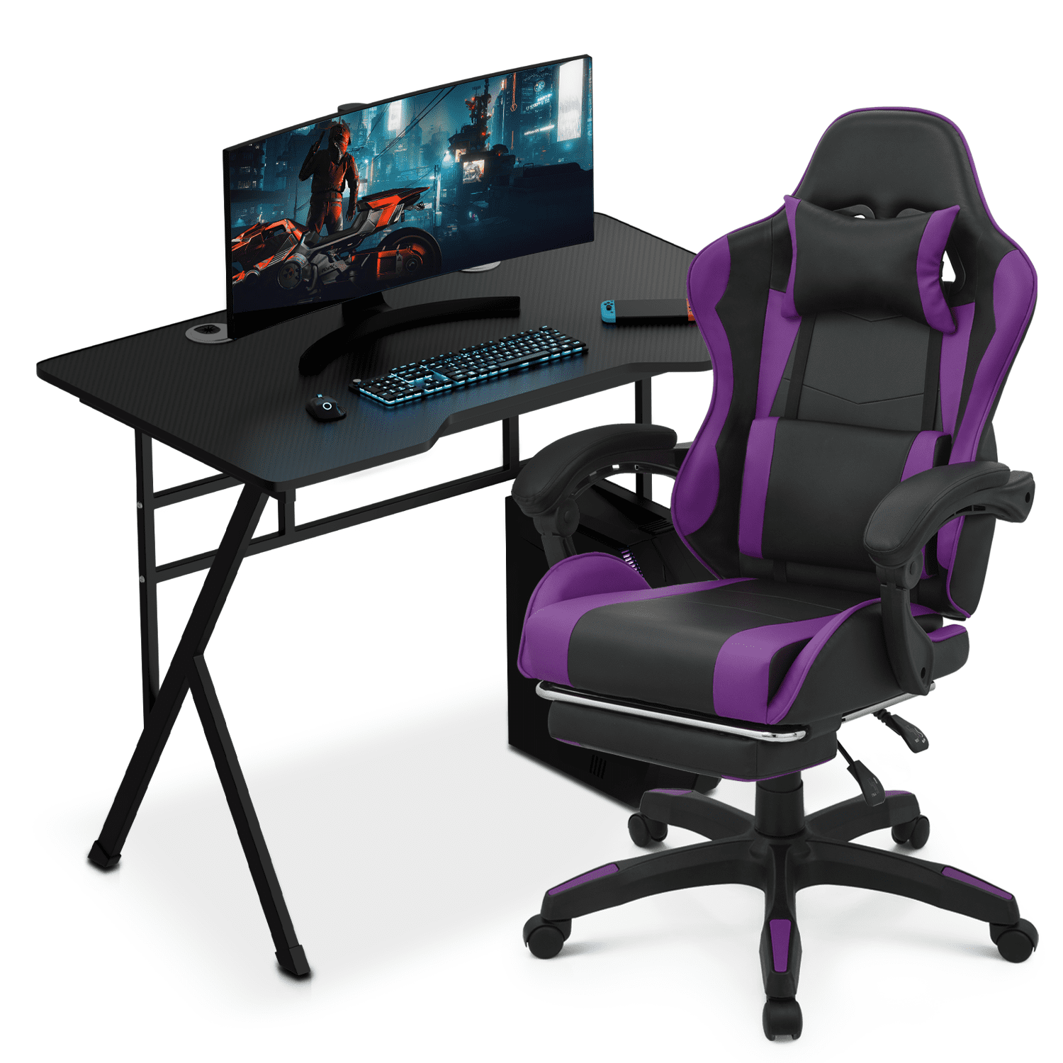Chair with table for laptop new arrivals