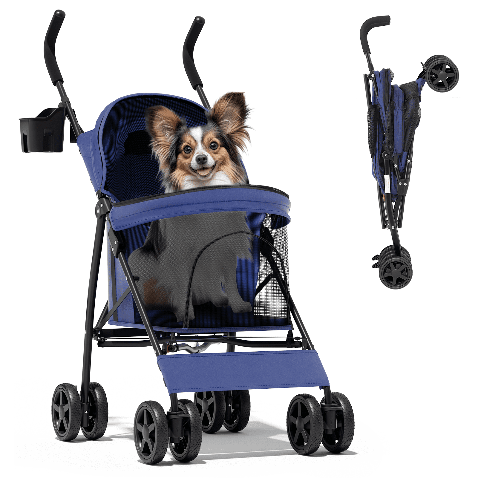 HPZ Pet Rover Premium Pet Stroller - Walmart.com