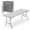 Magshion 8FT Foldable Event Table, Versatile for Cookout & Banquets