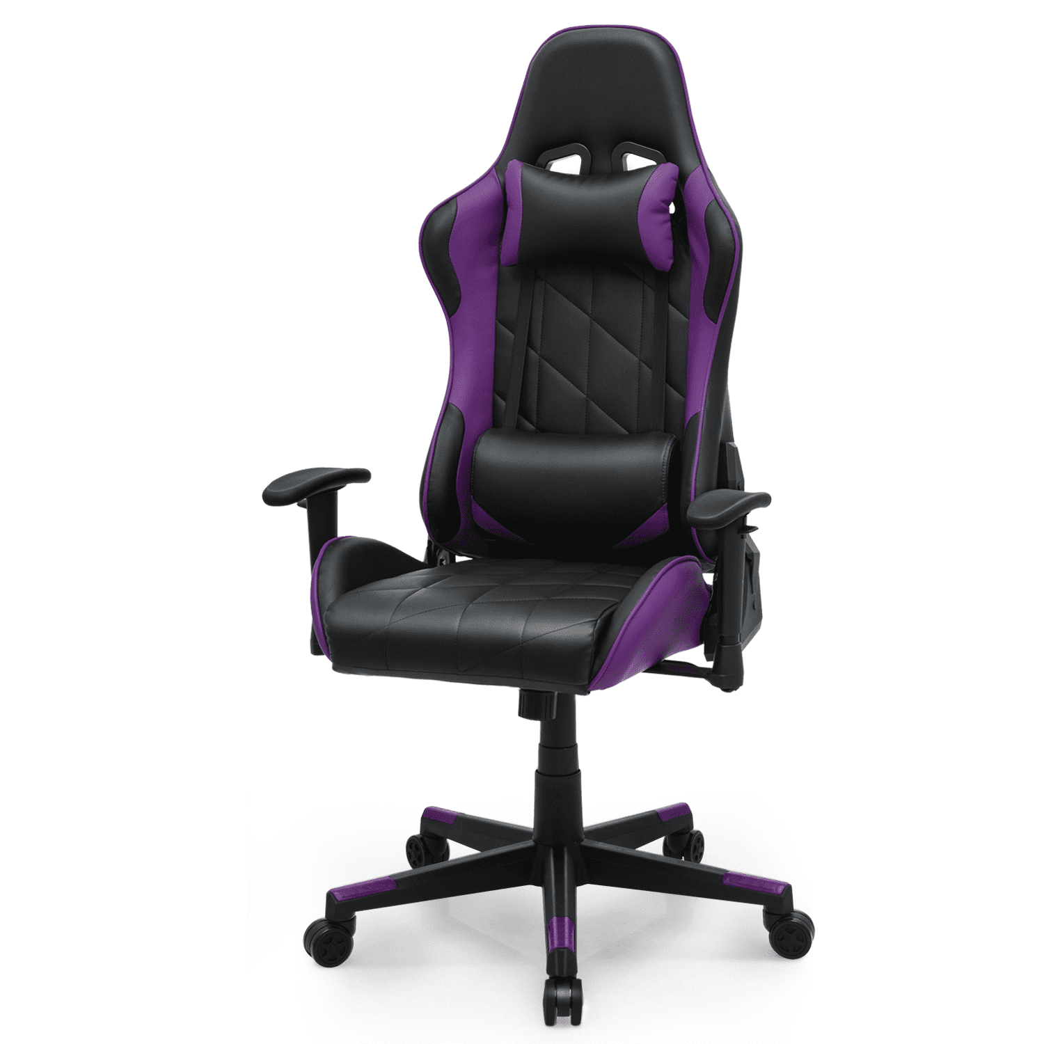 Magshion Gaming Racing Computer Chair Reclining Ergonomic PU Leather Chair Adjustable Headrest
