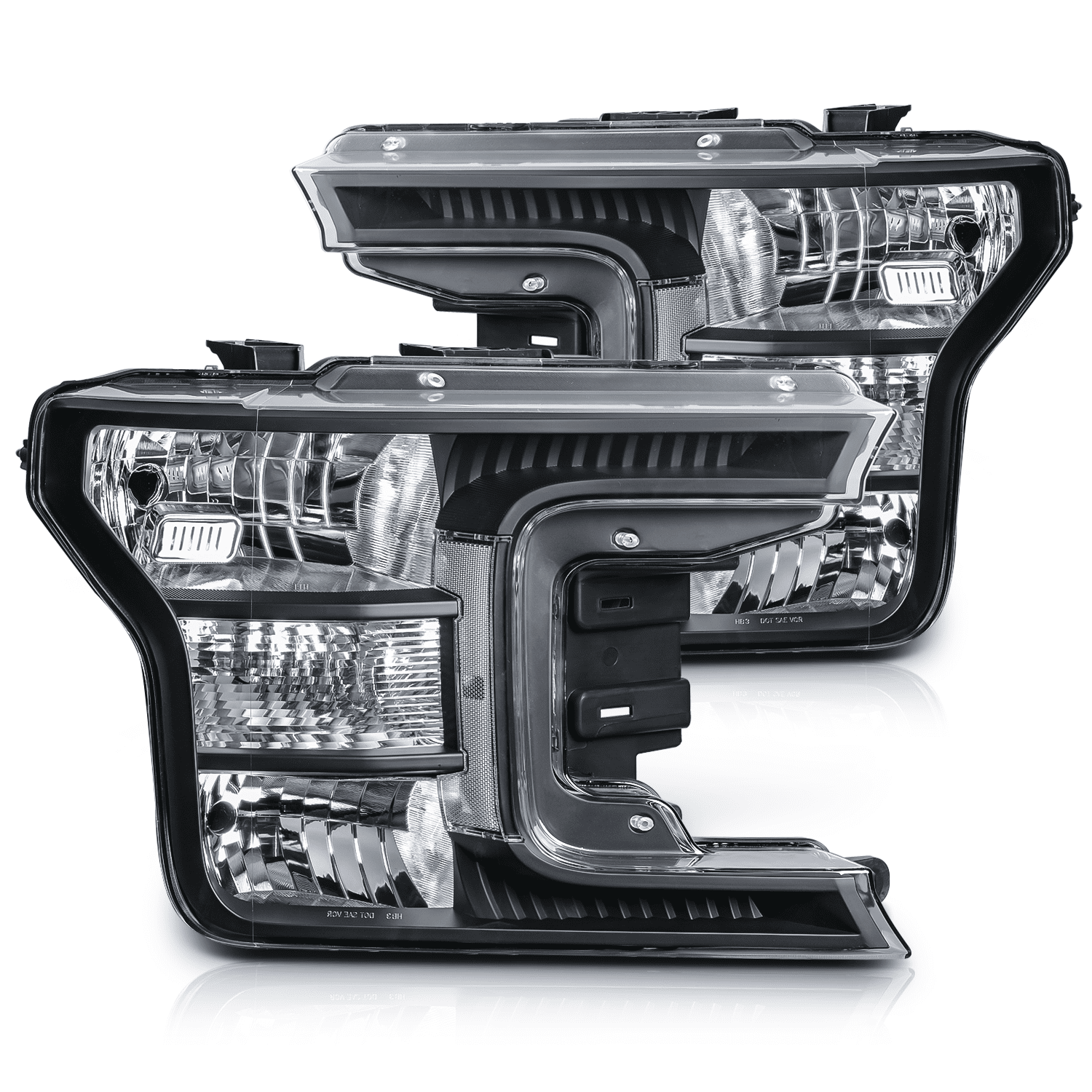 Magshion Headlights Assembly for 2018 2019 2020 Ford F-150 Pickup Truck