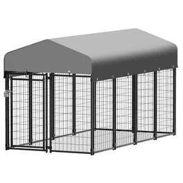 Outdoor dog kennels at walmart hotsell