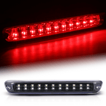 Magshion LED Rear 3rd Third Brake Light Cargo Lamp For 2004-2012 Chevy Colorado, 2004-2012 GMC Canyon, 2006-2008 Isuzu I-Series, Black Housing Clear Lens