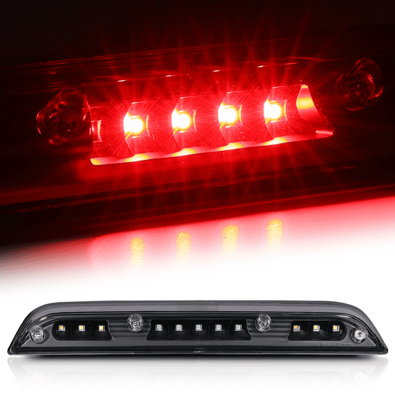 Magshion LED Rear 3rd Third Brake Light Cargo Lamp For 2017-2020 F-250, F-350, F-450, F-550 Super Duty, Black Housing Clear Lens