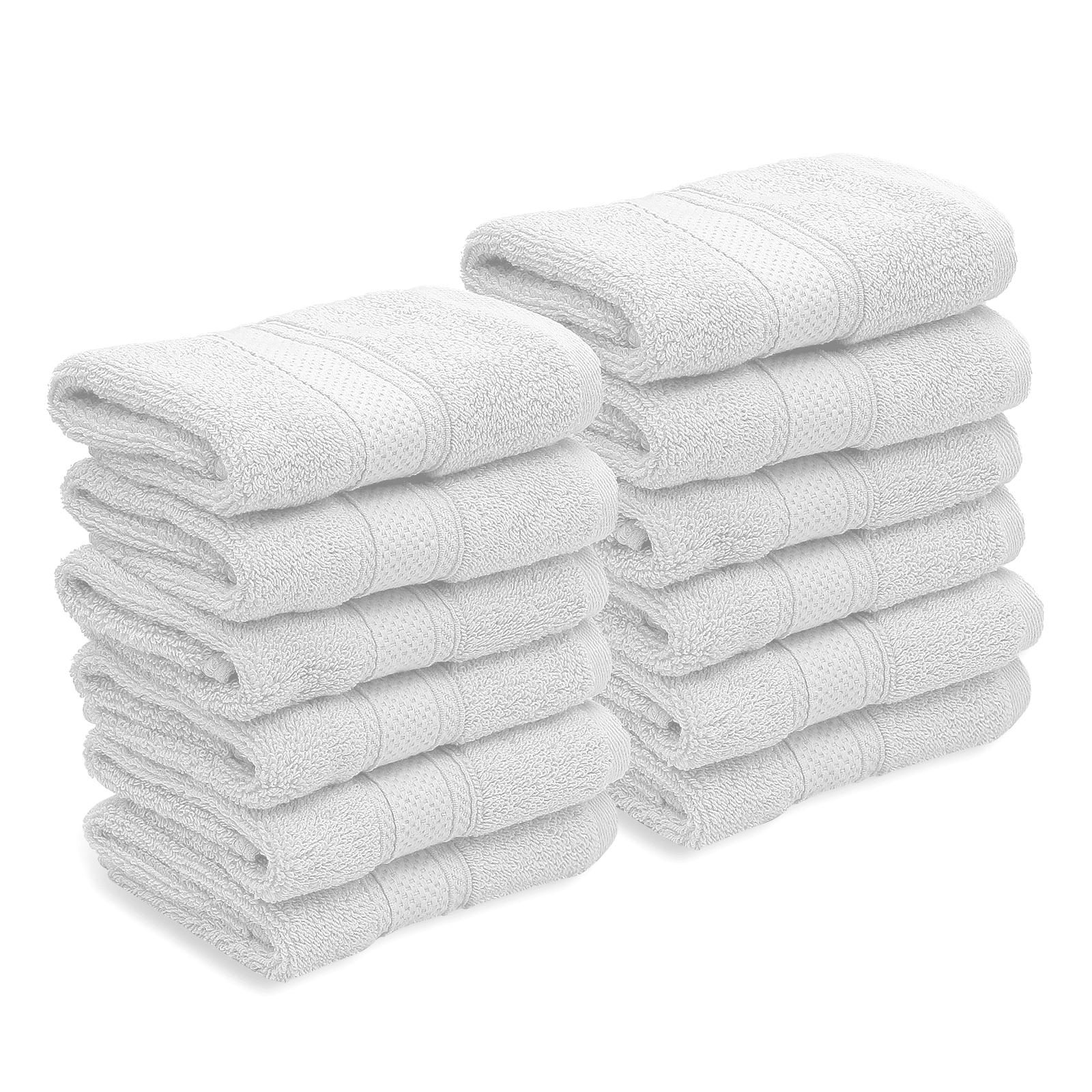 Magshion Luxurious Washcloths Set of 12, Size 12" x 12", Absorbent and ...