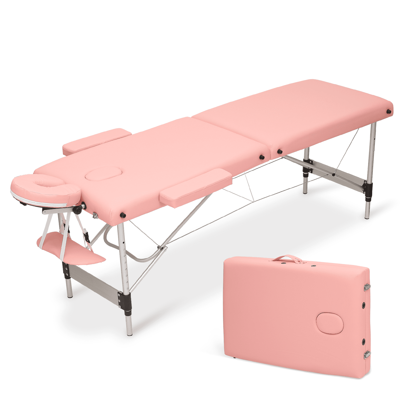 Magshion Massage Tables Portable Lash Bed for Eyelash Extensions Aluminum Alloy Tattoo Table
