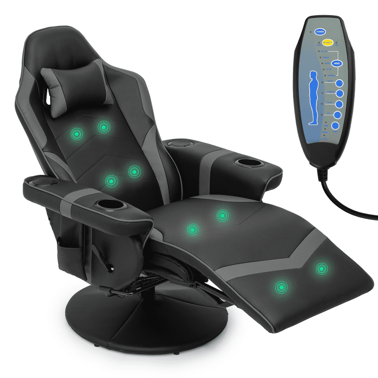 Magshion Massage Video Gaming Recliner Chair, Ergonomic Computer