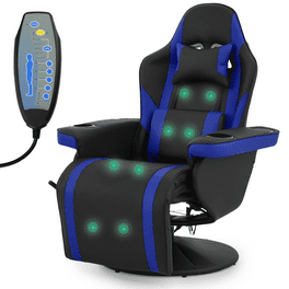 YRLLENSDAN Massage Gaming Chair Video Game for Adults, PU Leather Computer  Chair with Arms & Massaging Back Ergonomic High-Back Video Game Chair for  Men Women, Camo 