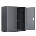 thumbnail image 1 of Magshion Metal Cabinet, 36" Tool Steel Locking Cabinet with Doors, Garage Storage Systems Lockable File Cabinet for Home Office Classroom, Grey, 1 of 10