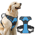 thumbnail image 1 of Magshion No Pull Mesh Dog Harness with Control Handle, Reflective Vest Pet Harness for Large Dogs, Sky Blue L, 1 of 9
