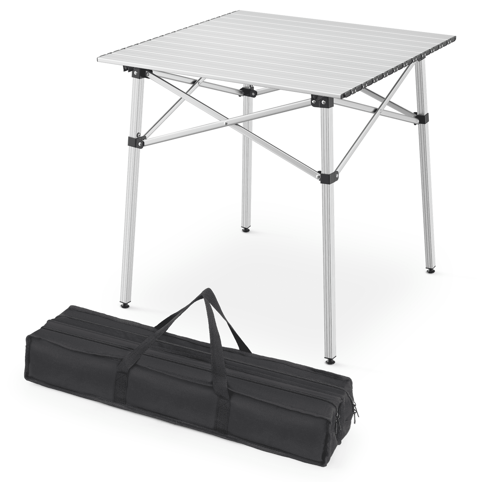 Camping Kitchen Outdoor Portable Roll-up Camping Table Full