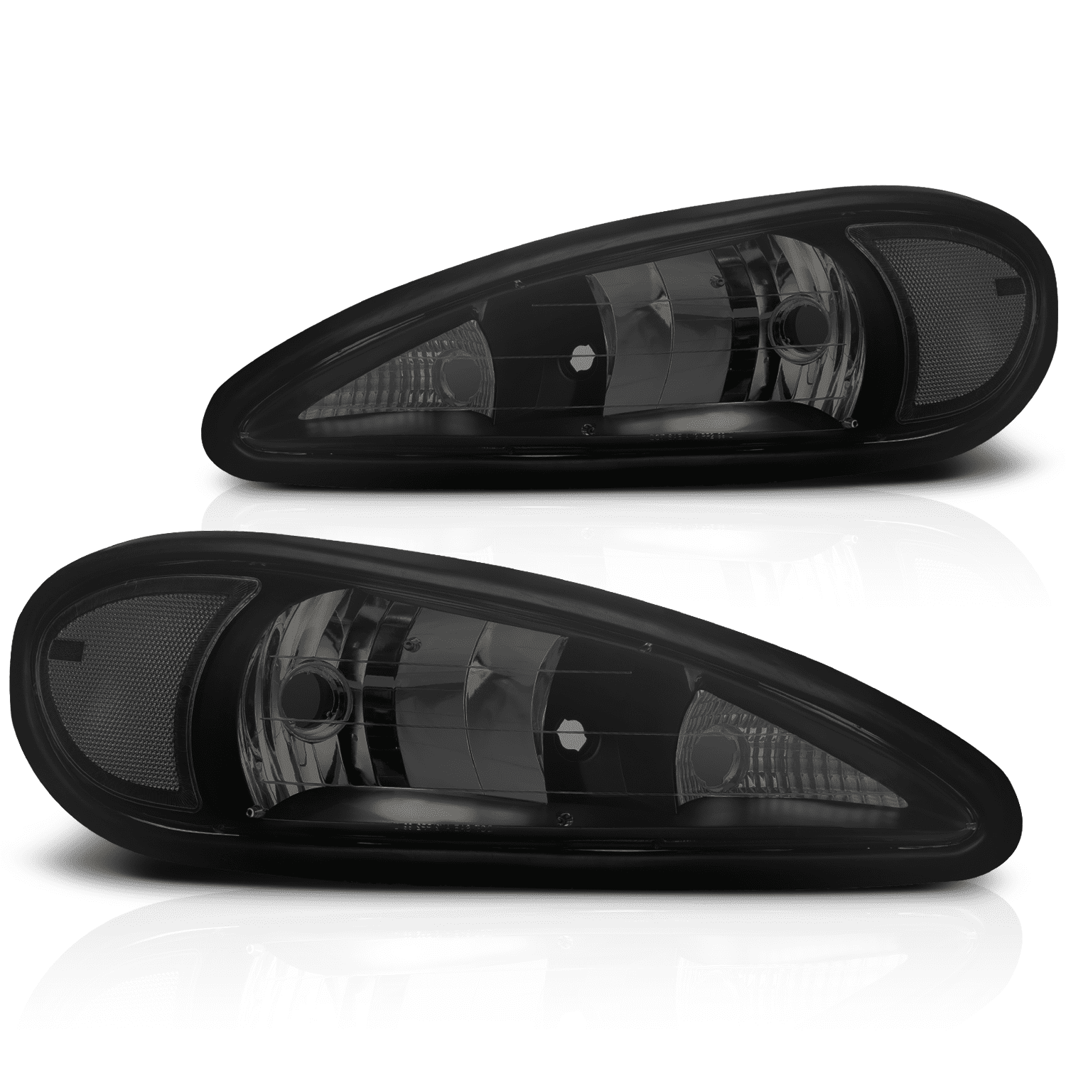 Magshion Pair Headlights Assembly for 1999 2000 2001 2002 2003 2004